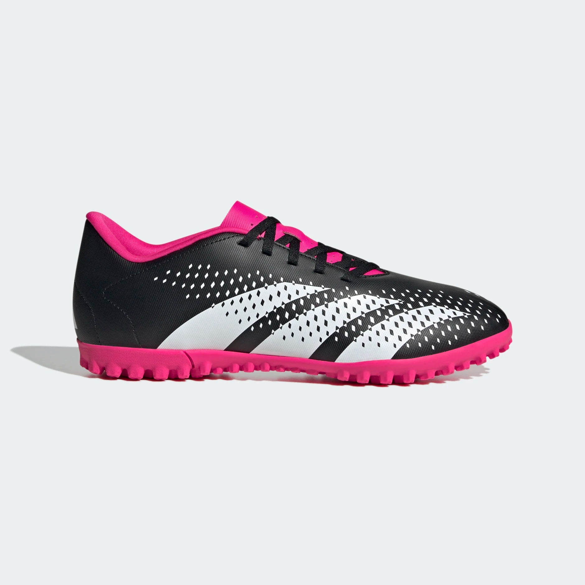 Adidas Predator Accuracy.4 Turf - Black/Shock Pink - Size 9