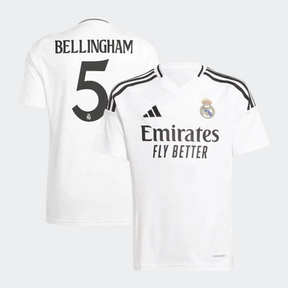 adidas Real Madrid Jude Bellingham  24/25 Home Jersey