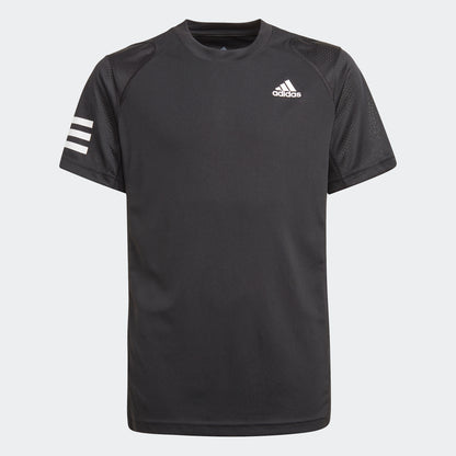 adidas CLUB TENNIS 3-STRIPES T-Shirt | Black | Kid's