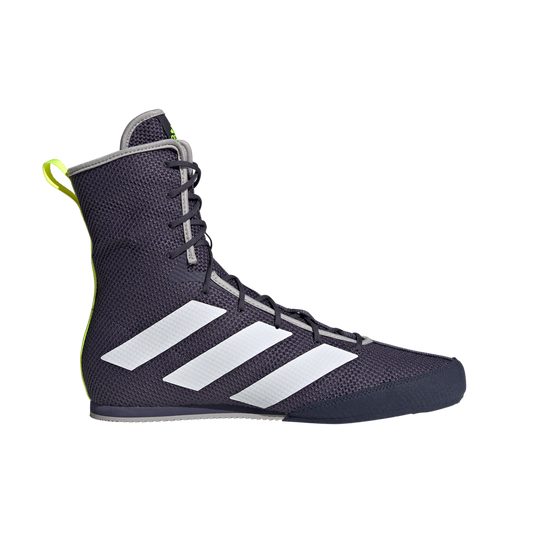 adidas BOX HOG 3 Boxing Shoes | Lucid Yellow-Core Navy | Men's