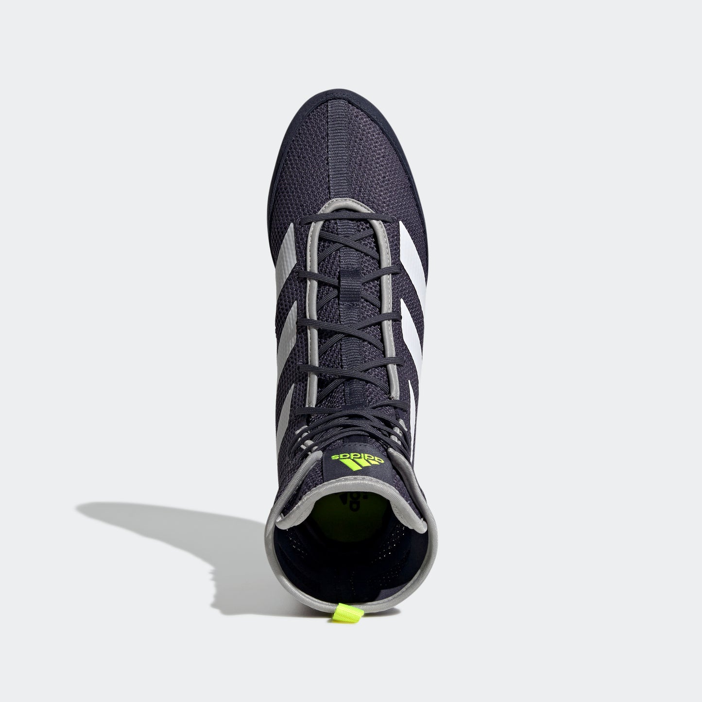 adidas BOX HOG 3 Boxing Shoes | Navy-Solar Yellow| Men's