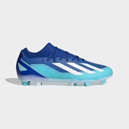 adidas X Crazyfast.3 Firm Ground Boots | Blue / White | Men's