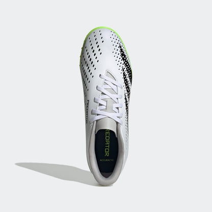 adidas Predator Accuracy.4 AstroTurf Cleats | White/Black | Men's