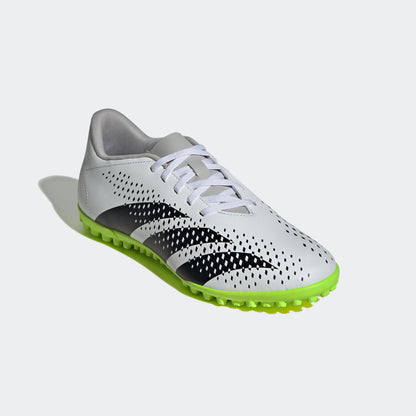 adidas Predator Accuracy.4 AstroTurf Cleats | White/Black | Men's