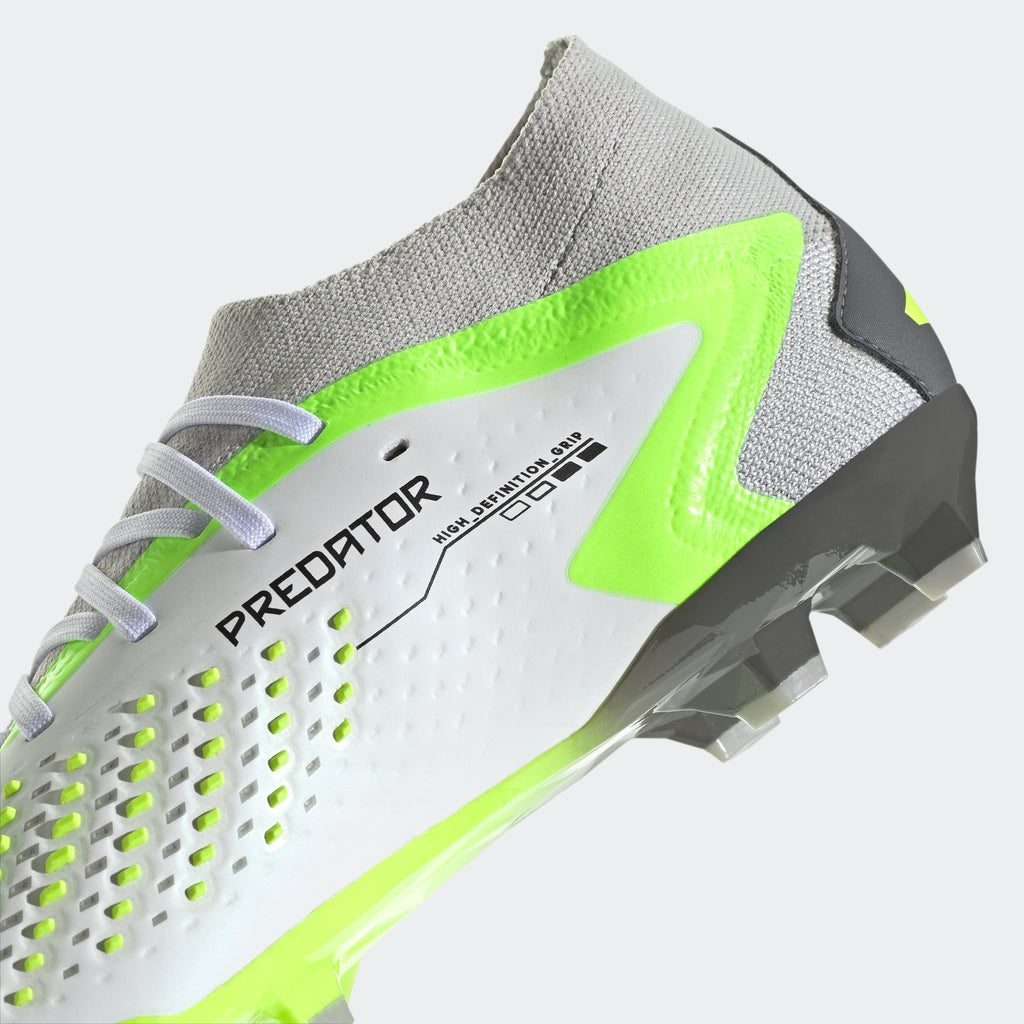 toewijding Plasticiteit Vierde adidas Predator Accuracy.2 Firm Ground Boots | White/Black | stripe 3 adidas