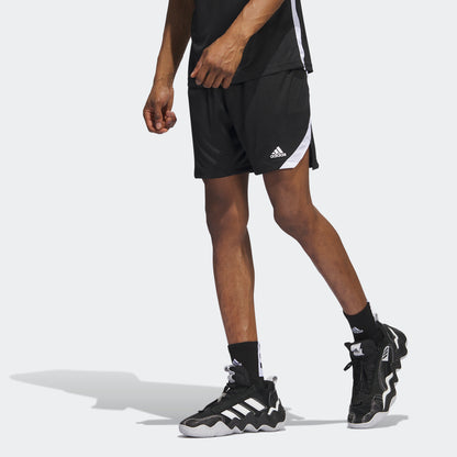 adidas Icon Squad Shorts | Black-White | Men's