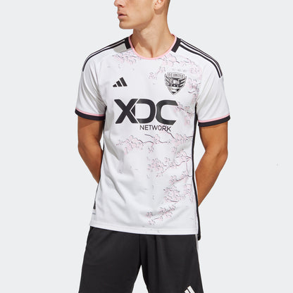 adidas D.C. United 23/24 Away Authentic Jersey | White | Men's