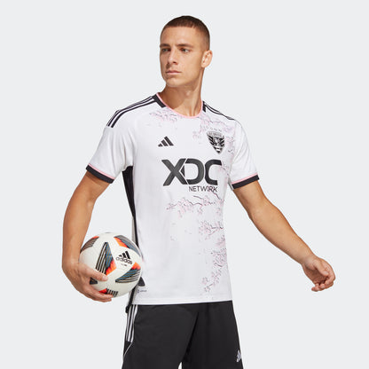 adidas D.C. United 23/24 Away Authentic Jersey | White | Men's