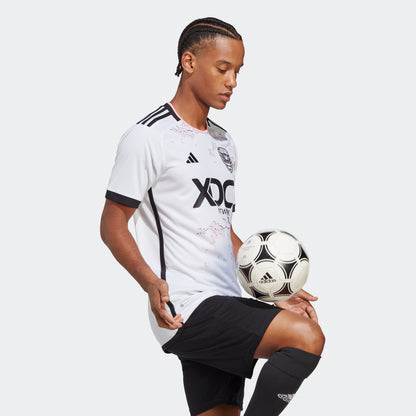 adidas D.C. United 23/24 Away Jersey | White | Men's