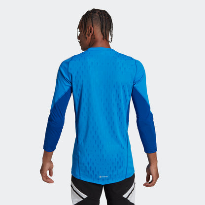 adidas Tiro 23 Pro Long Sleeve Goalkeeper Jersey | Blue | Men's