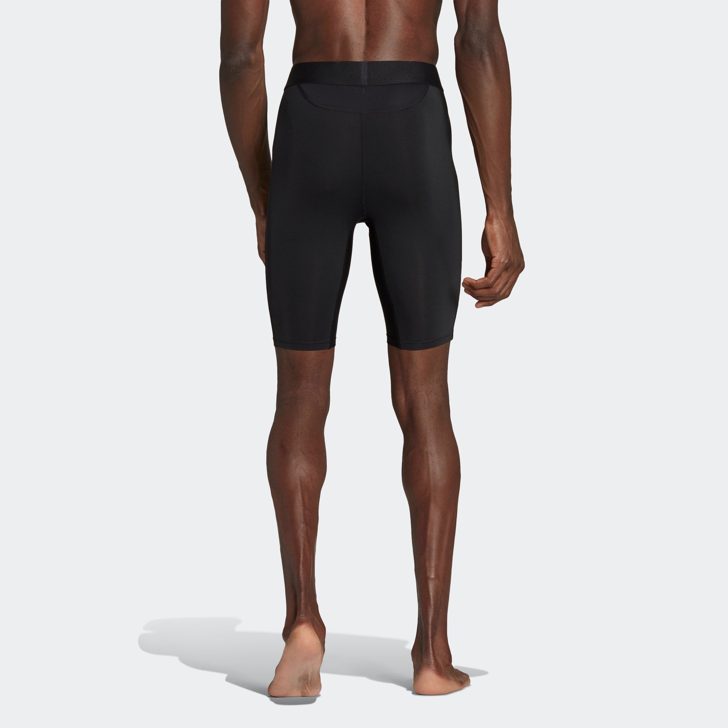 adidas Techfit Short Tights | Black | Men's – stripe 3 adidas