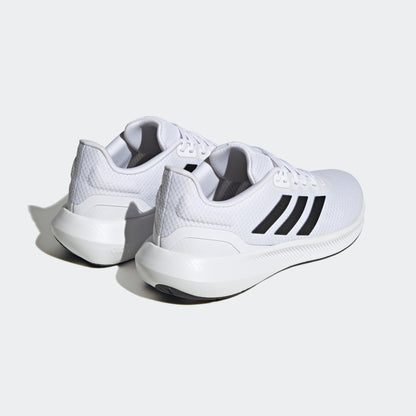 adidas RUNFALCON 3.0 Cloudfoam Running Shoes | White/Black | Men's