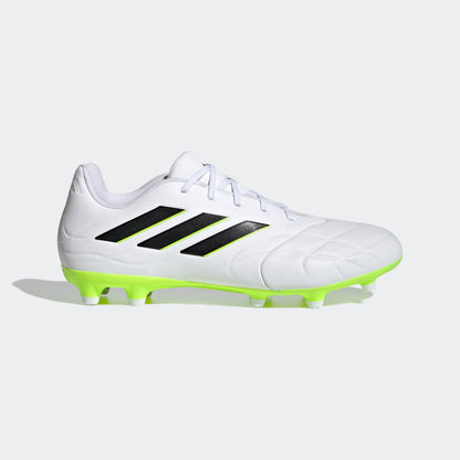 adidas Copa Pure.3 Firm Ground Soccer Cleats | White/Black | Men's