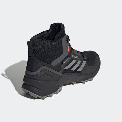 adidas TERREX Swift R3 Mid Gore-Tex Hiking Shoes | Black | Men's