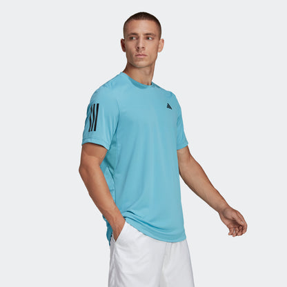 adidas Club 3-Stripe Tennis T-Shirt | Blue | Men's