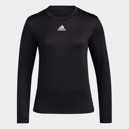 adidas Long Sleeve BOS Pregame Tee | Black | Women's