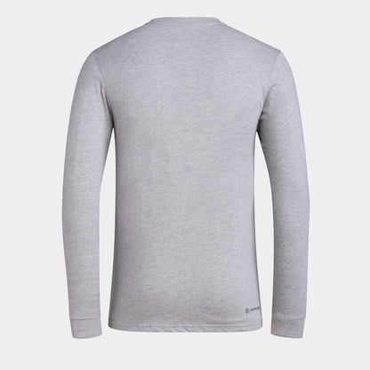 Adidas Long Sleeve BOS Pregame Tee | Grey | Women's