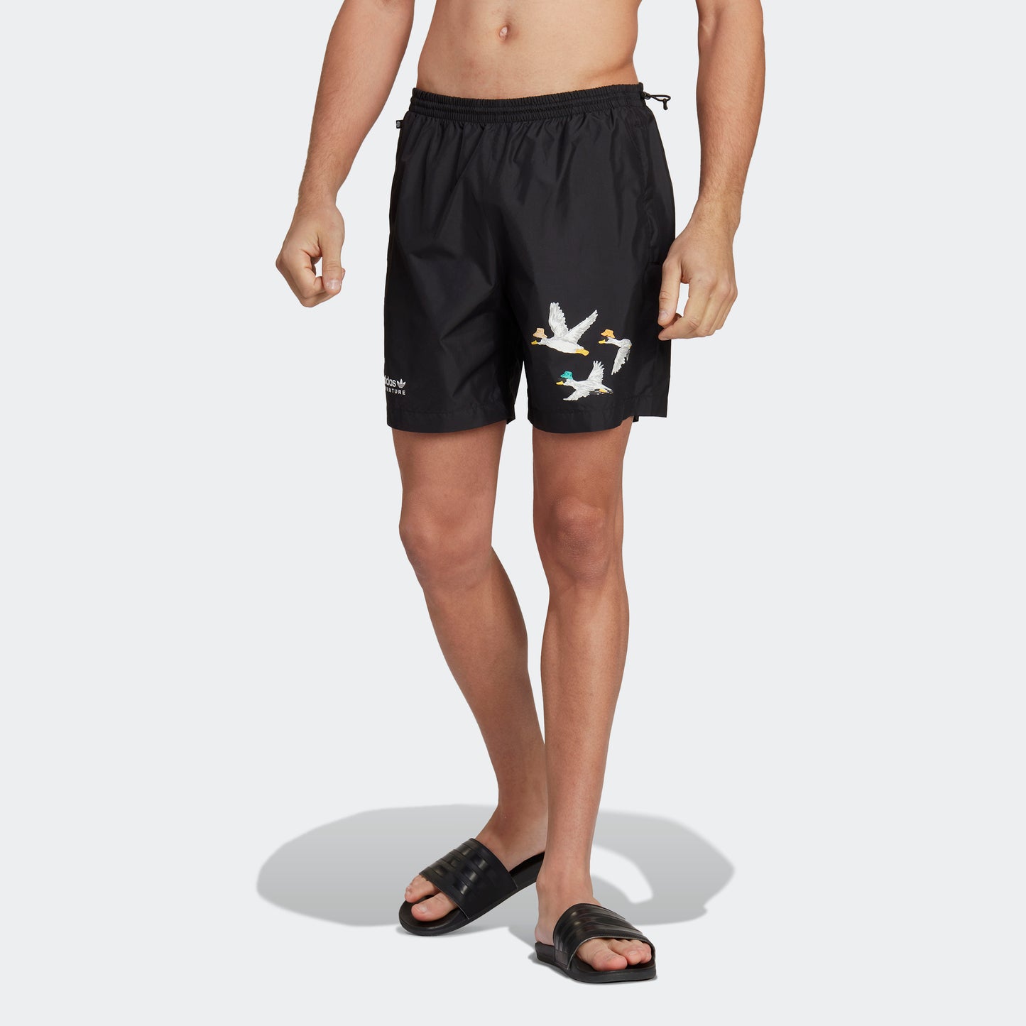 | Men\'s 3 – Swim adidas Shorts Adventure | adidas stripe Originals Black Duck