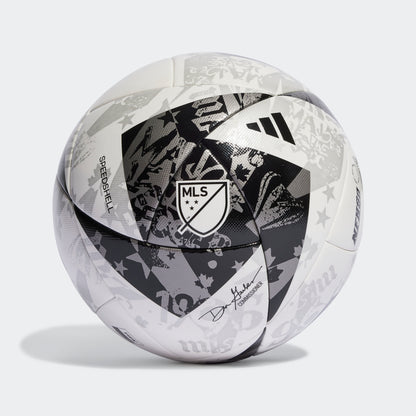 adidas MLS Competition NFHS Ball | White/Black