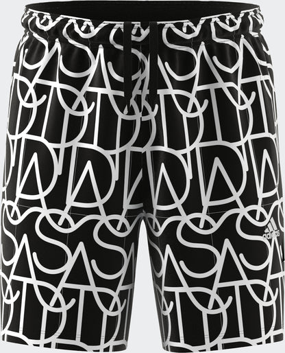 adidas Script Shorts | Black/White | Men's