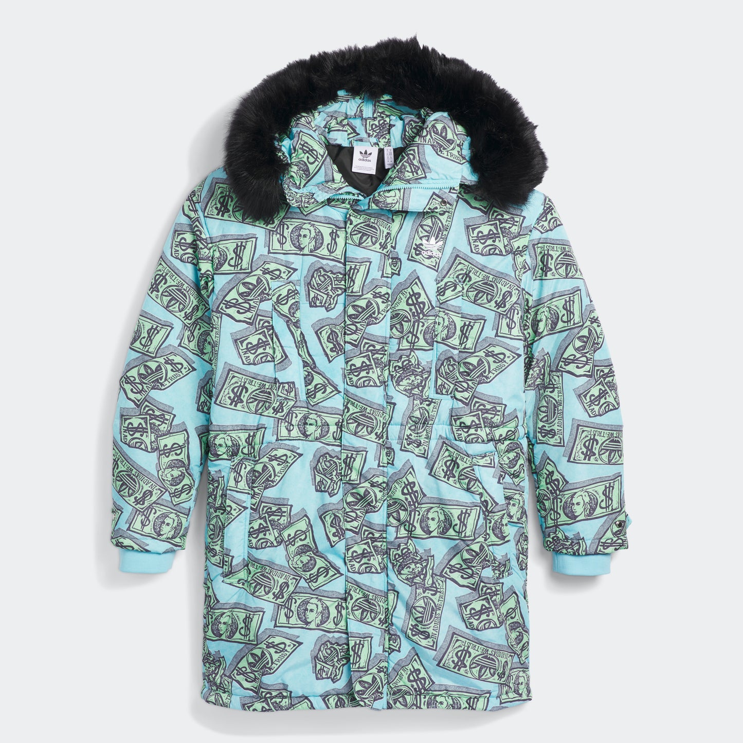 adidas Jeremy Scott Money Print Parka | Men's