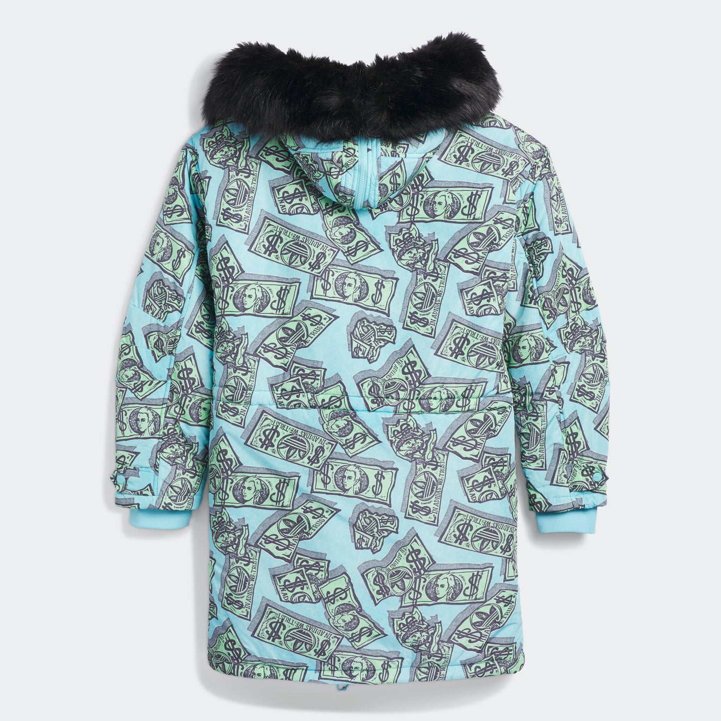 adidas Jeremy Scott Money Print Parka