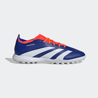 adidas Predator League Artificial Turf Soccer Shoes | Lucid Blue-Cloud White-Solar Red | Men's