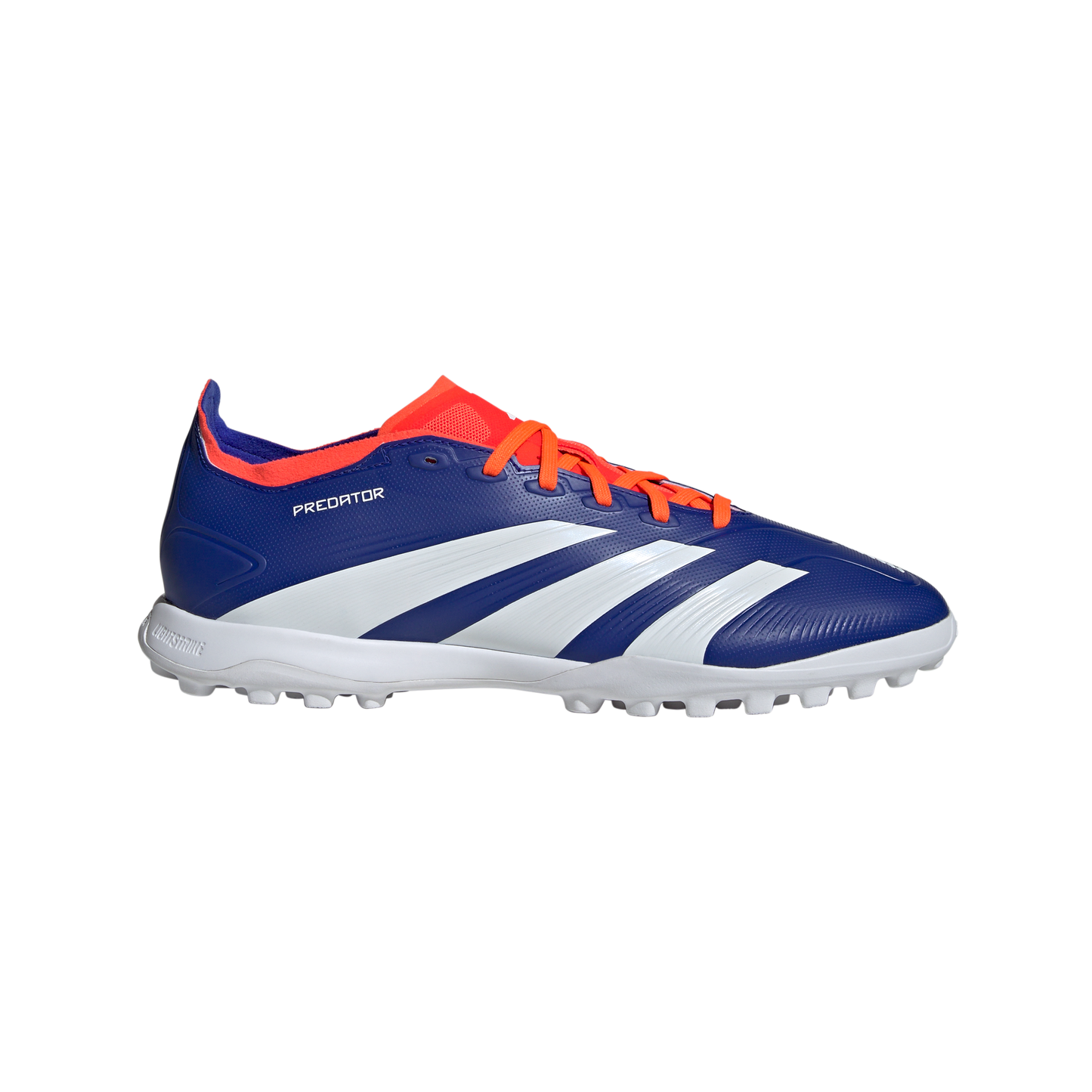 adidas Predator League Artificial Turf Soccer Shoes | Lucid Blue-Cloud White-Solar Red | Men's