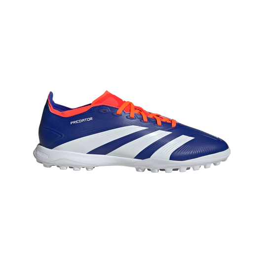 adidas Predator League Artificial Turf Soccer Shoes | Lucid Blue-Cloud White-Solar Red | Men's