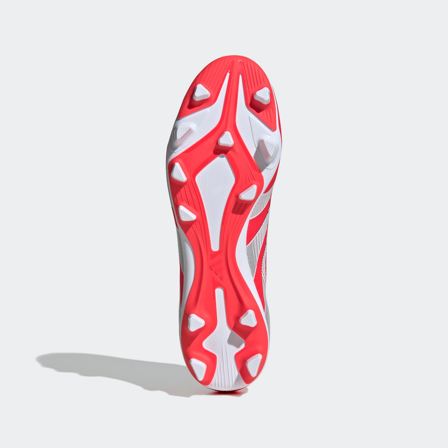 adidas PREDATOR CLUB Firm/Multi-Ground Soccer Cleats | Lucid Red-Cloud White | Men's