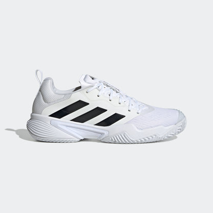 adidas BARRICADE Tennis Shoes | White/Black | Men's