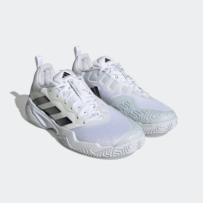 adidas BARRICADE Tennis Shoes | White/Black | Men's