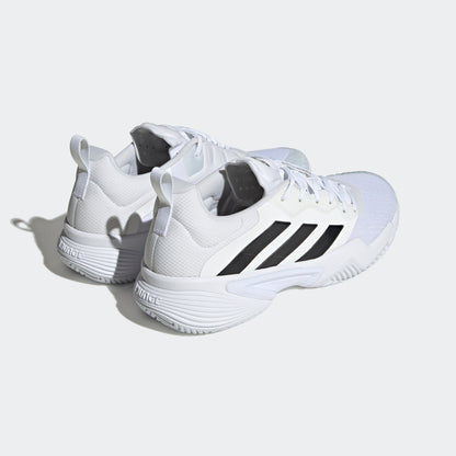 adidas BARRICADE Tennis Shoes | White/Black | Men's