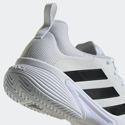 adidas BARRICADE Tennis Shoes | White/Black | Men's