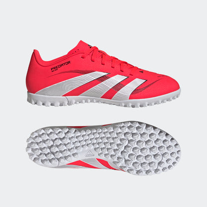 adidas PREDATOR CLUB Artificial Turf Soccer Shoes | Lucid Red-Core Black | Men's