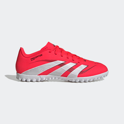 adidas PREDATOR CLUB Artificial Turf Soccer Shoes | Lucid Red-Core Black | Men's