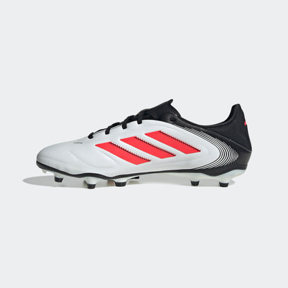 adidas Copa Pure 3 Club Firm/Multi-Ground Soccer Cleats | Cloud White-Lucid Red | Men's