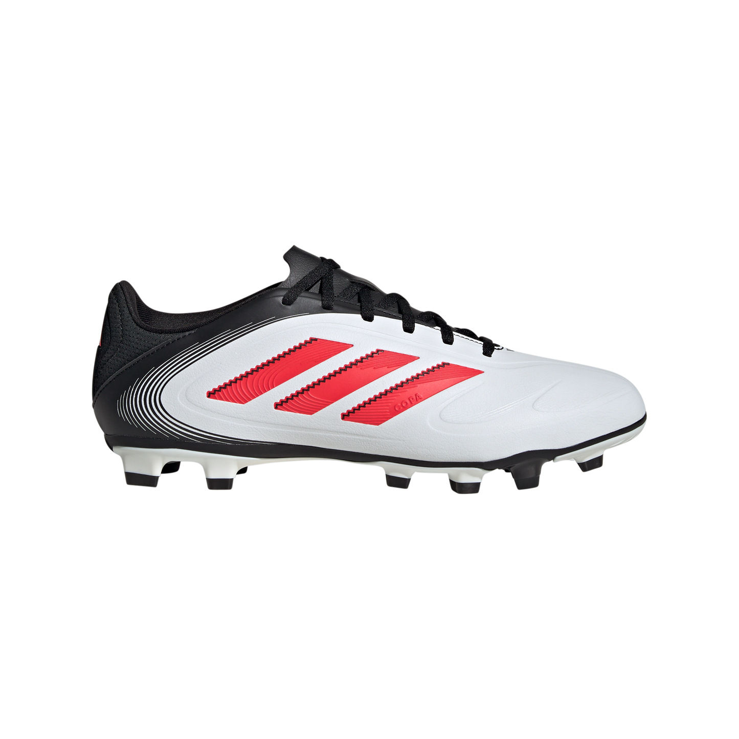 adidas Copa Pure 3 Club Firm/Multi-Ground Soccer Cleats | Cloud White-Lucid Red | Men's