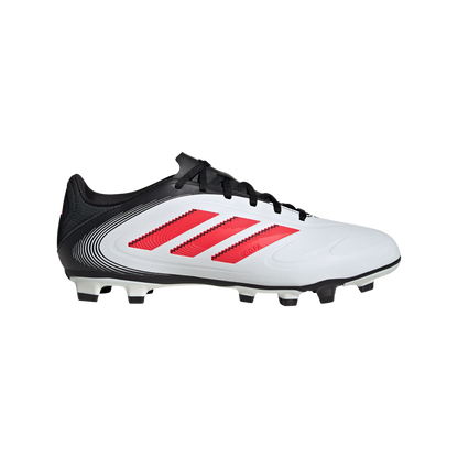 adidas Copa Pure 3 Club Firm/Multi-Ground Soccer Cleats | Cloud White-Lucid Red | Men's