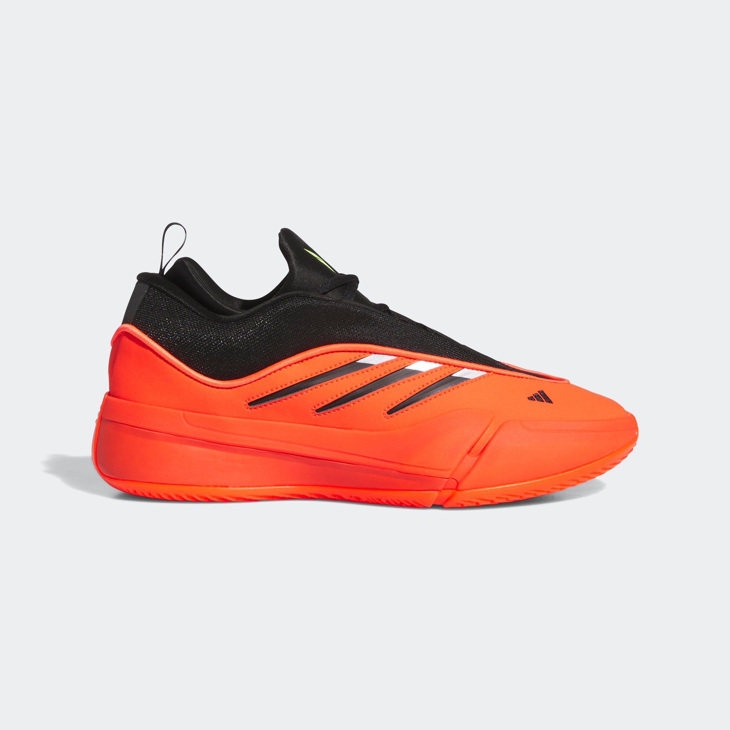 Adidas Dame 9 Low Shoes Solar Red Core Black Lucid Lemon 10