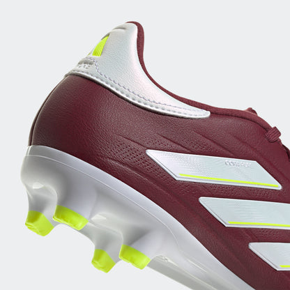 adidas COPA PURE II LEAGUE Firm Ground Soccer Cleats | Shadow Red-Cloud White | Men's