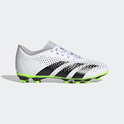 adidas Predator Accuracy.4 Flexible Ground Soccer Cleats | White/Green/Black | Youth