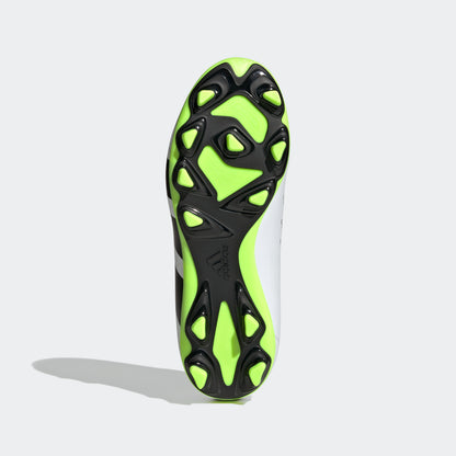 adidas Predator Accuracy.4 Flexible Ground Soccer Cleats | White/Green/Black | Youth