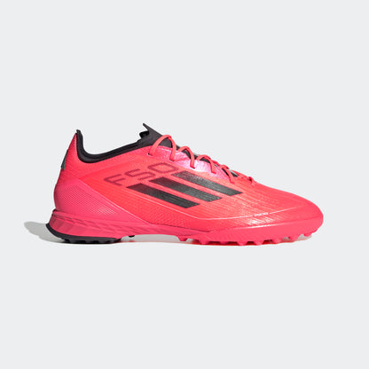 adidas F50 Pro Artificial Turf Soccer Shoes | Turbo-Aurora Black-Platinum Metallic | Men's