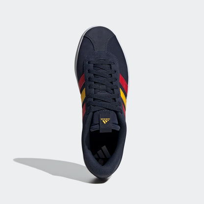 adidas Originals VL Court 3.0 Shoes | Legend Ink-Better Scarlet-Bold Gold | Men's