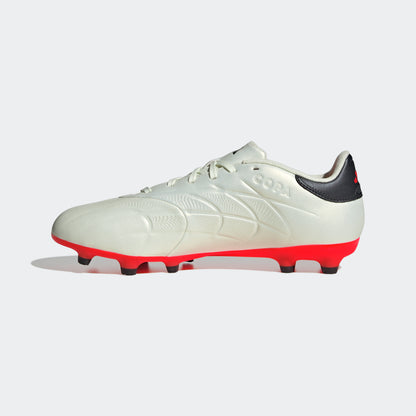 adidas Copa Pure 2 League Firm Ground | Ivory / Core Black / Solar Red | Men's