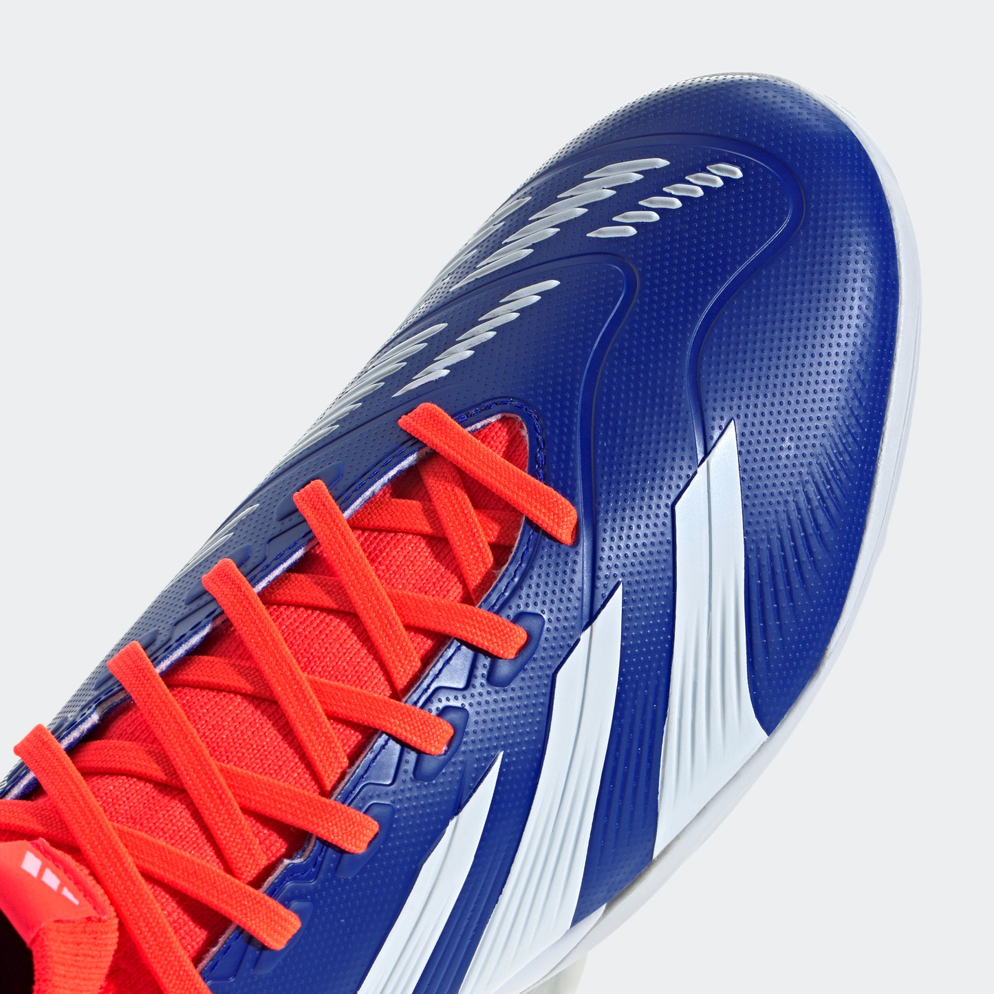 adidas Predator League MID Artificial Turf Soccer Shoes | Lucid Blue-Cloud White-Solar Red | Men's