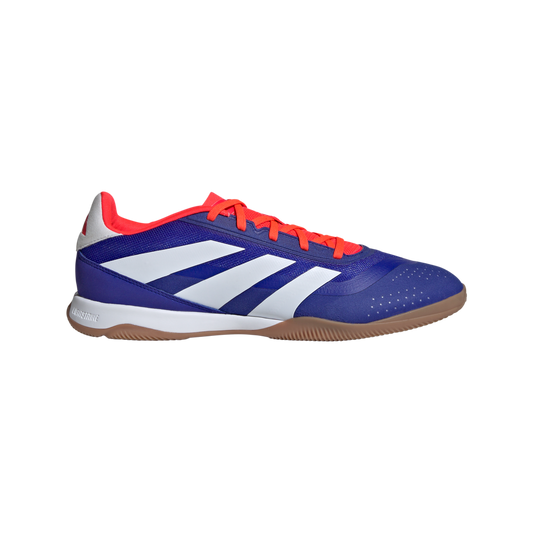 adidas Predator League Indoor Soccer Shoes | Lucid Blue-Cloud White-Solar Red | Men's