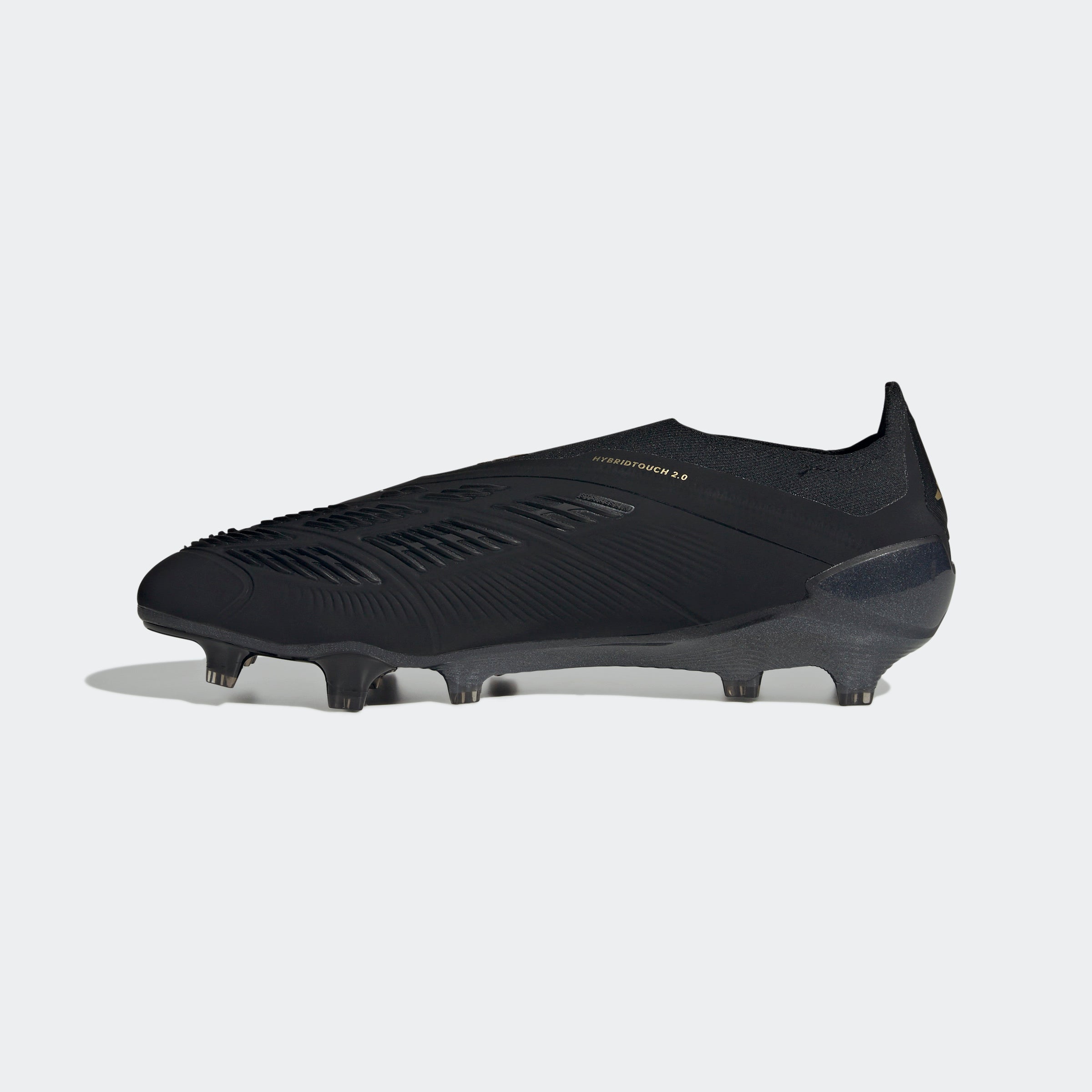 Adidas Predator Elite Laceless Firm Ground Cleats Soccer IF8860 Black M 9.5 W 10.5