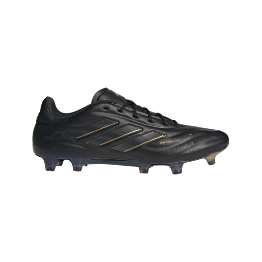 adidas Copa Pure 2 Elite Firm Ground Soccer Shoes | Core Black-Carbon-Gold Metallic | Men's